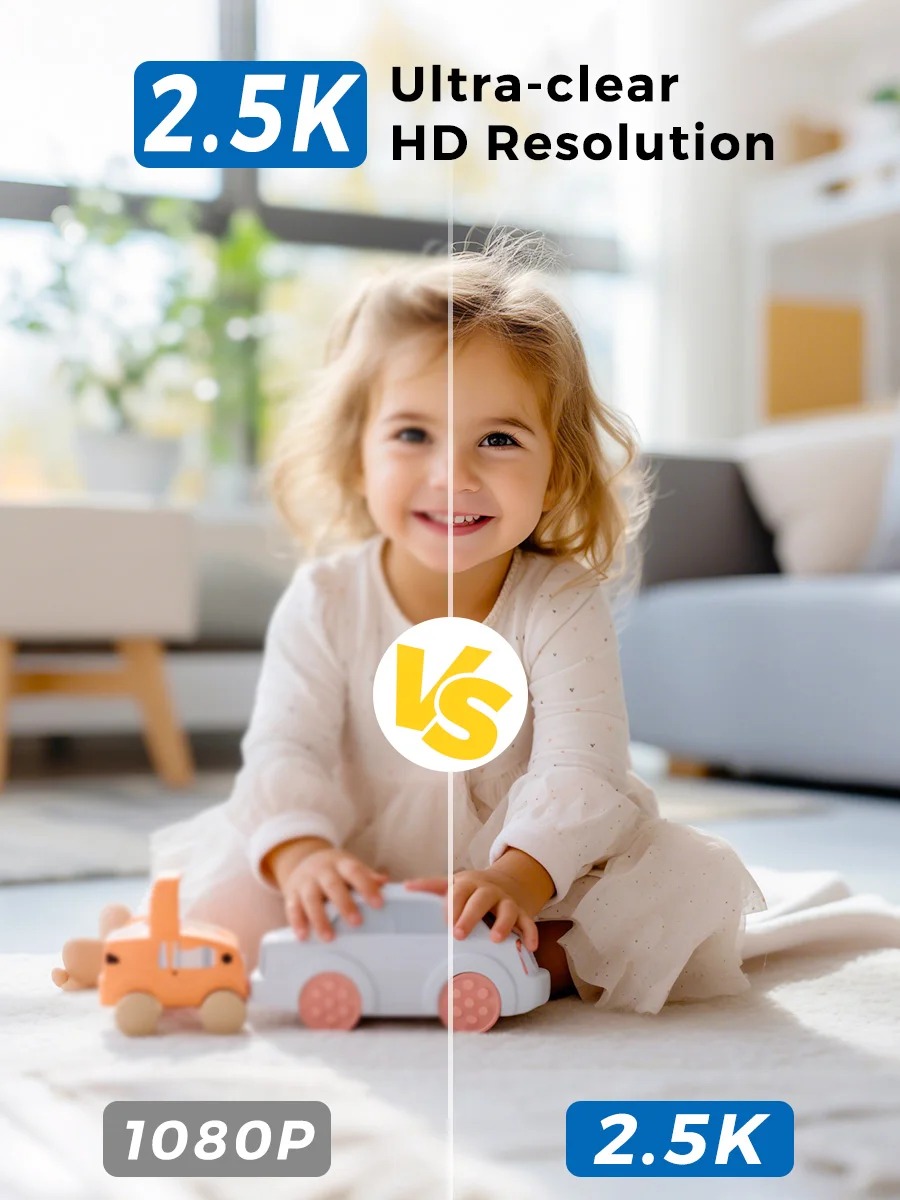 2.4G/5G WiFi Indoor Baby Monit - Eufy Camera E220 评论和价格