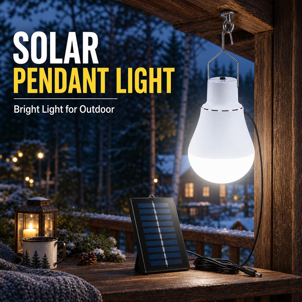 Solar LED Light Bulb IP65 Wate - Power Outage Light 评论和价格
