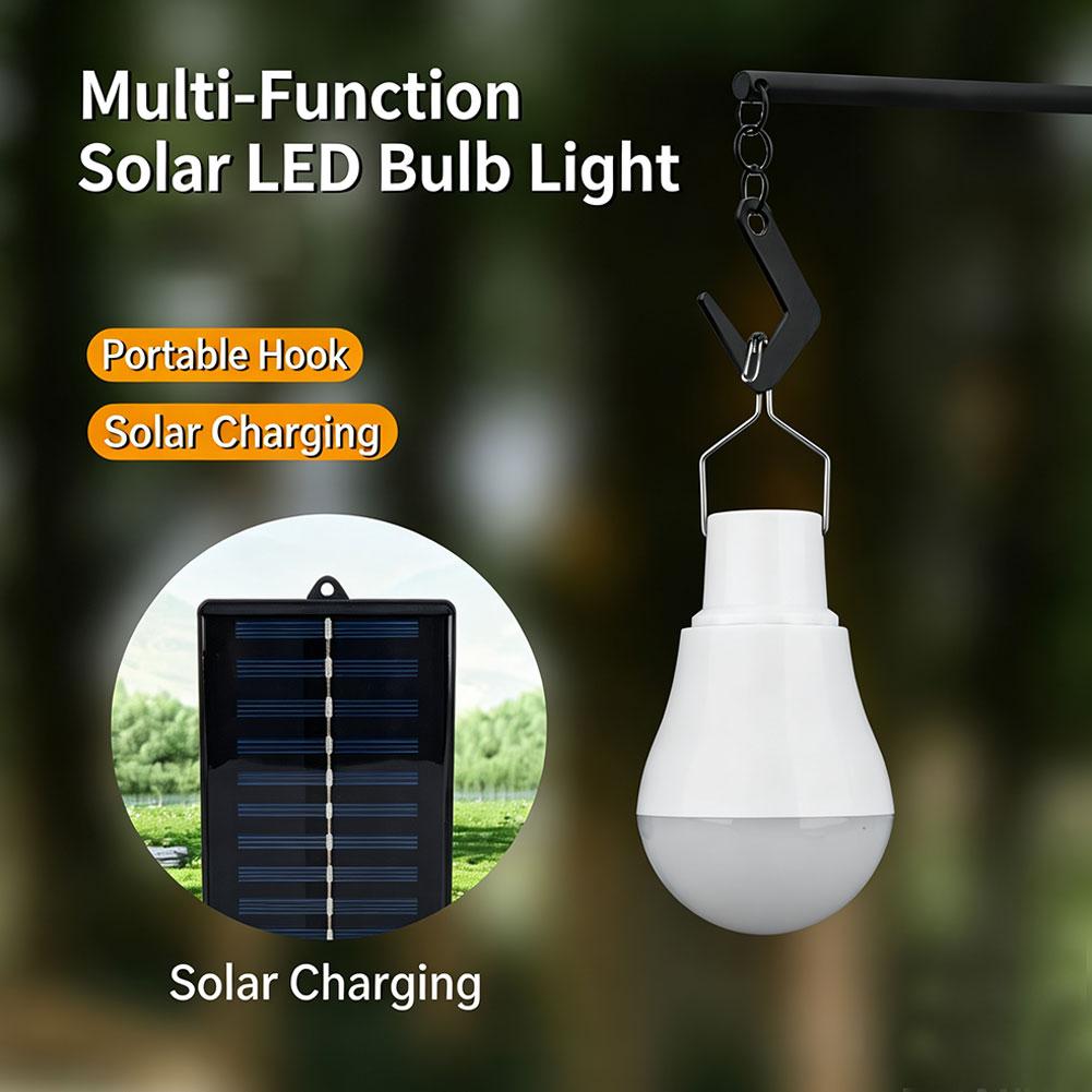 Solar LED Light Bulb IP65 Wate - Power Outage Light 评论和价格