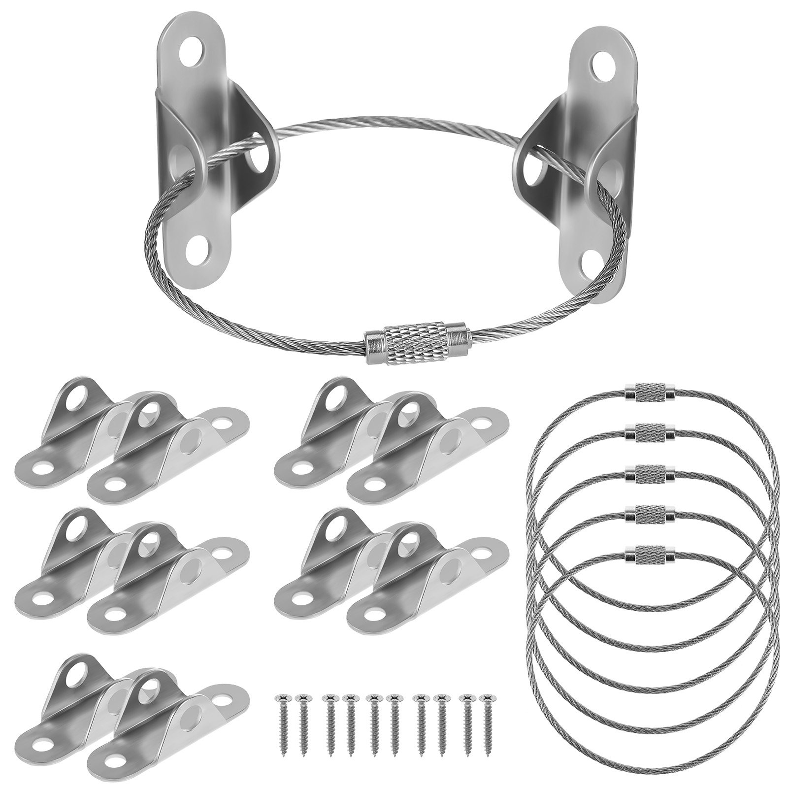 6 set Anti-Tip Furniture Ancho - Earthquake Anchor Strap 评论和价格